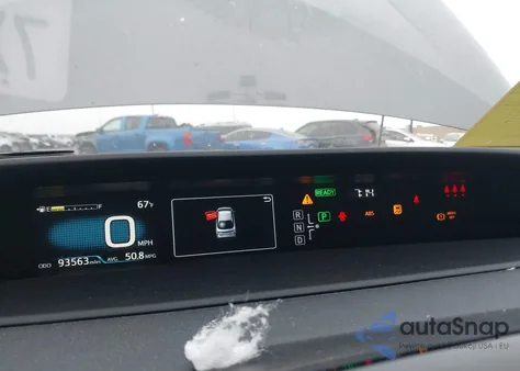 2017 Toyota Prius Three from USA, damaged, VIN JTDKARFU1H3040912